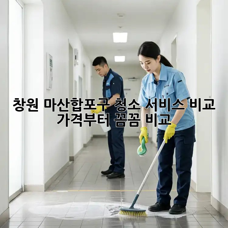 창원 마산합포구 청소 서비스 비교 🧹✨ 가격부터 꼼꼼 비교!